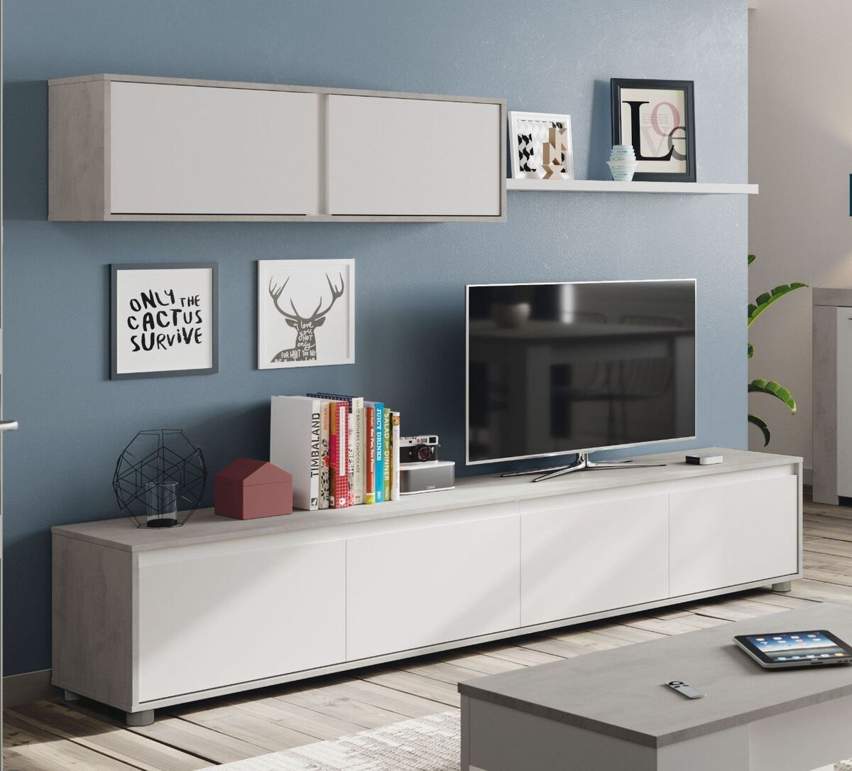 Conjunto Mueble de Salon Alida
