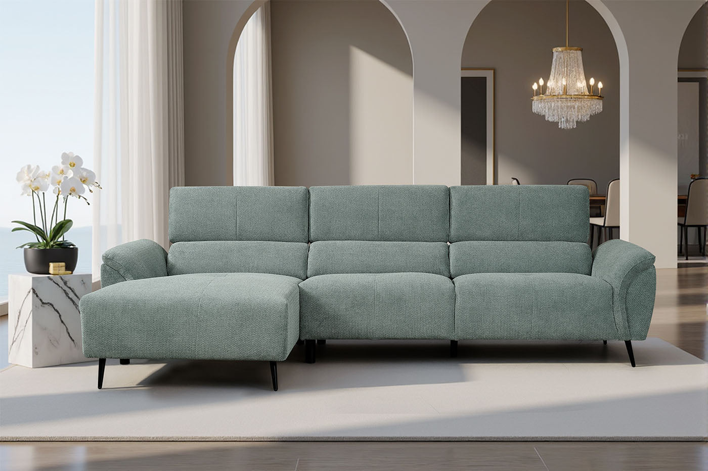 Sofa Chaise Longue Lucy 284cm