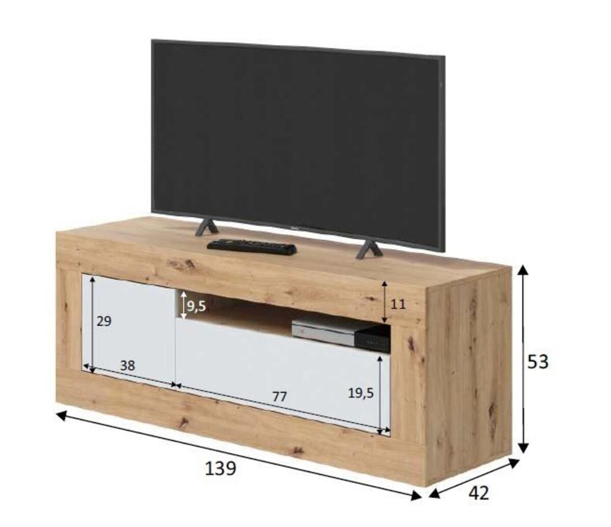 Mueble TV 2 Puertas Baltik