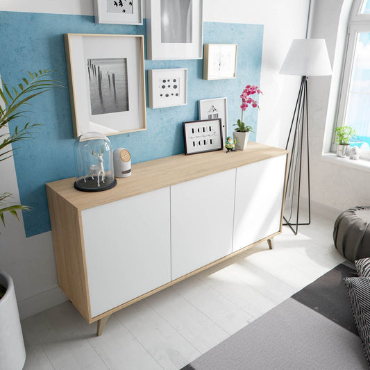 Aparador Kikua Plus 3 Puertas. Muebles Salon o Comedor