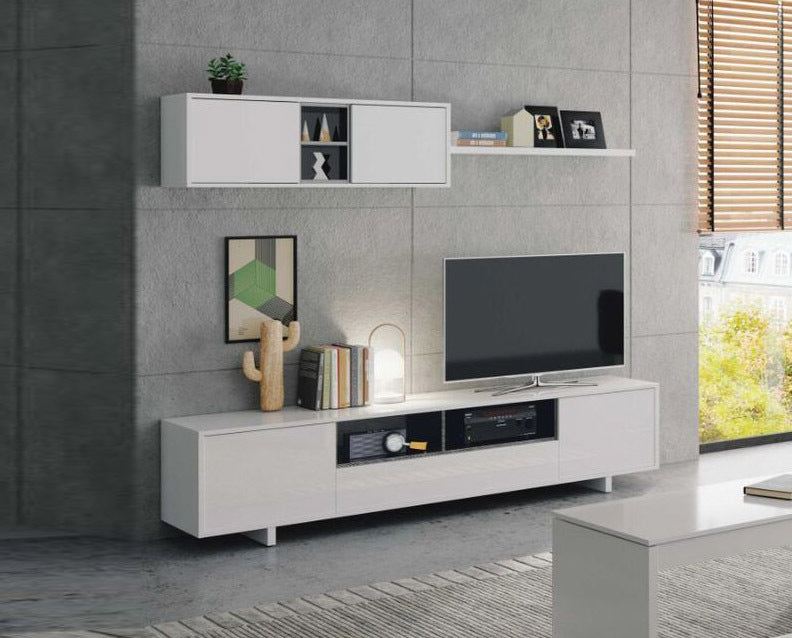 Mueble TV Belus + Estante BG. Conjunto Muebles de Salon