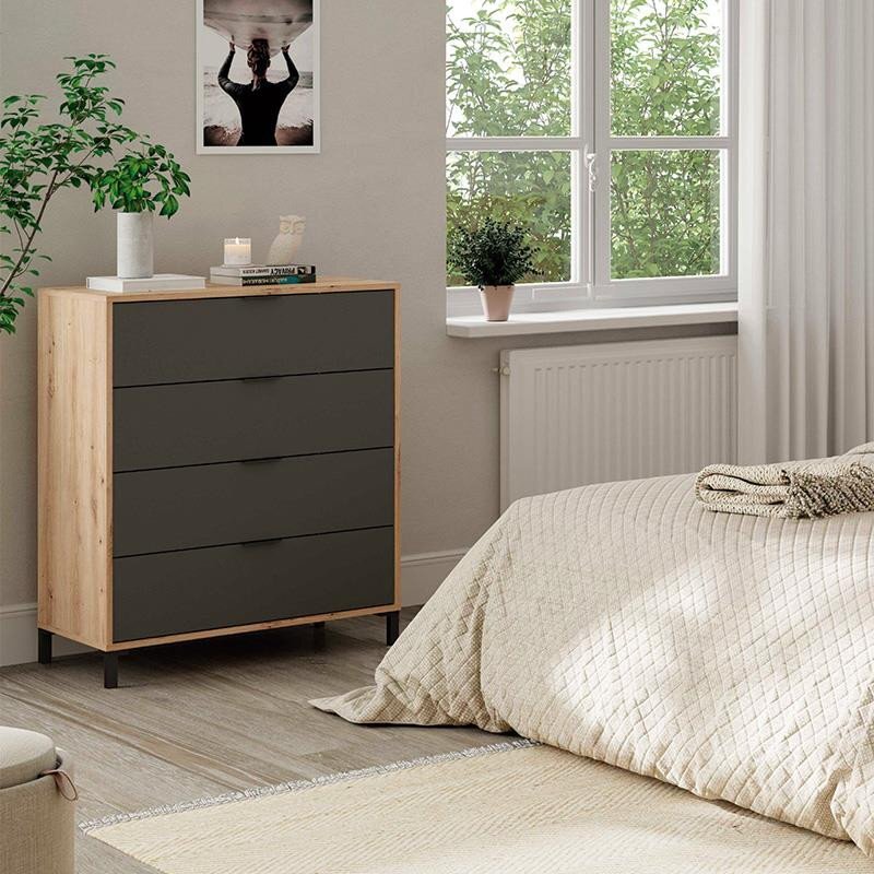 Comoda 4 Cajones Enzo