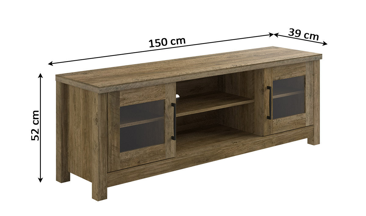 Mueble Bajo TV DN 2 Puertas