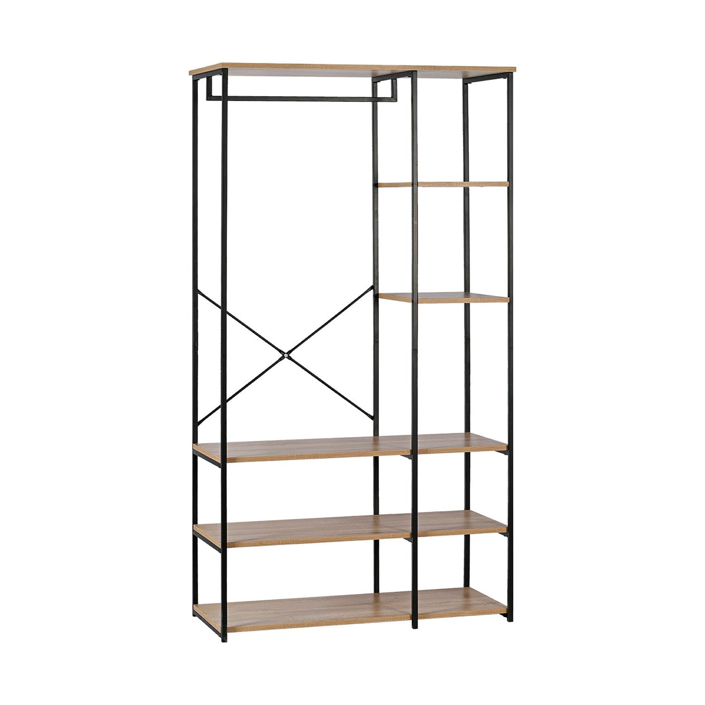 Armario Vestidor con Estanteria Sil, Estilo Industrial