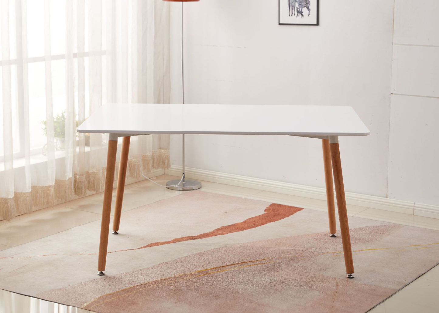 Mesa Nordica de Comedor o Cocina Moritz 140cm