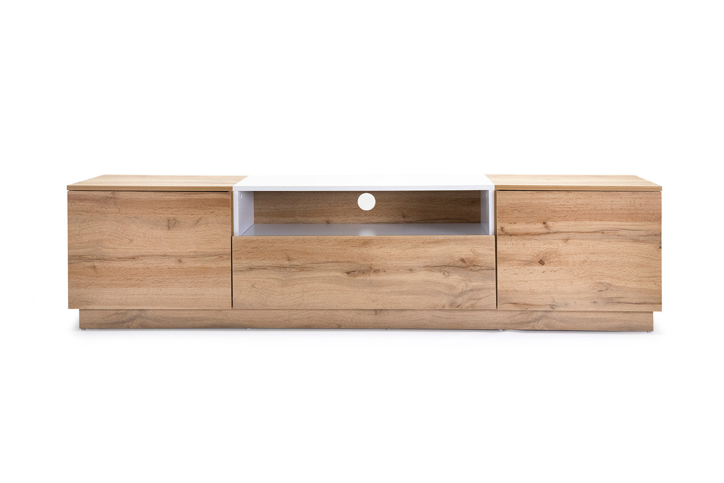 Mueble TV Industrial 2 Puertas y 1 Cajon 180cm