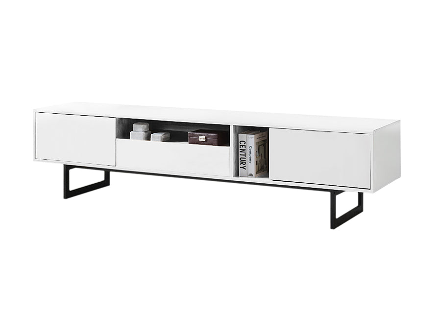 Mueble TV Industrial 2 Puertas y 1 Cajon