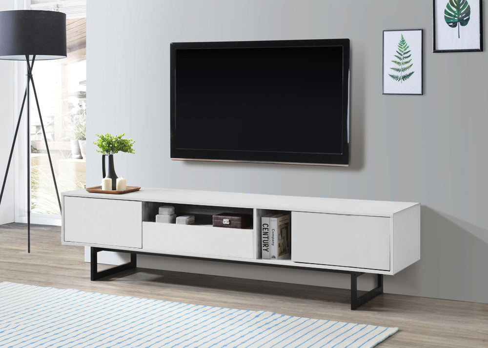 Mueble TV Industrial 2 Puertas y 1 Cajon