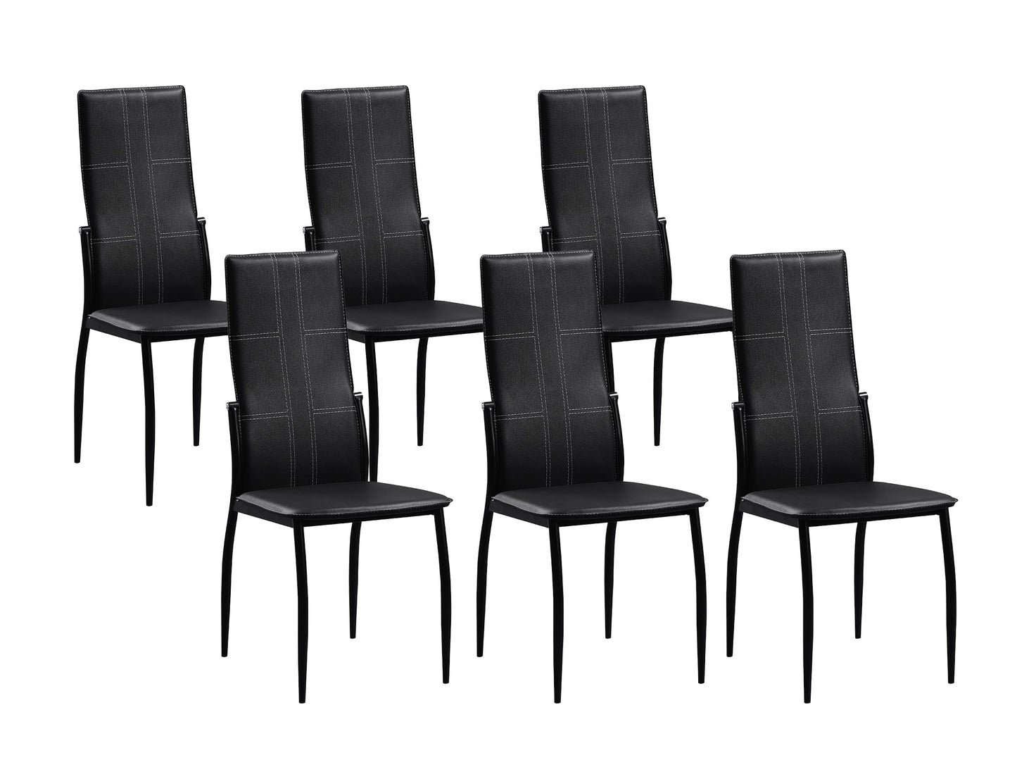 Silla de Comedor en Polipiel/Metal