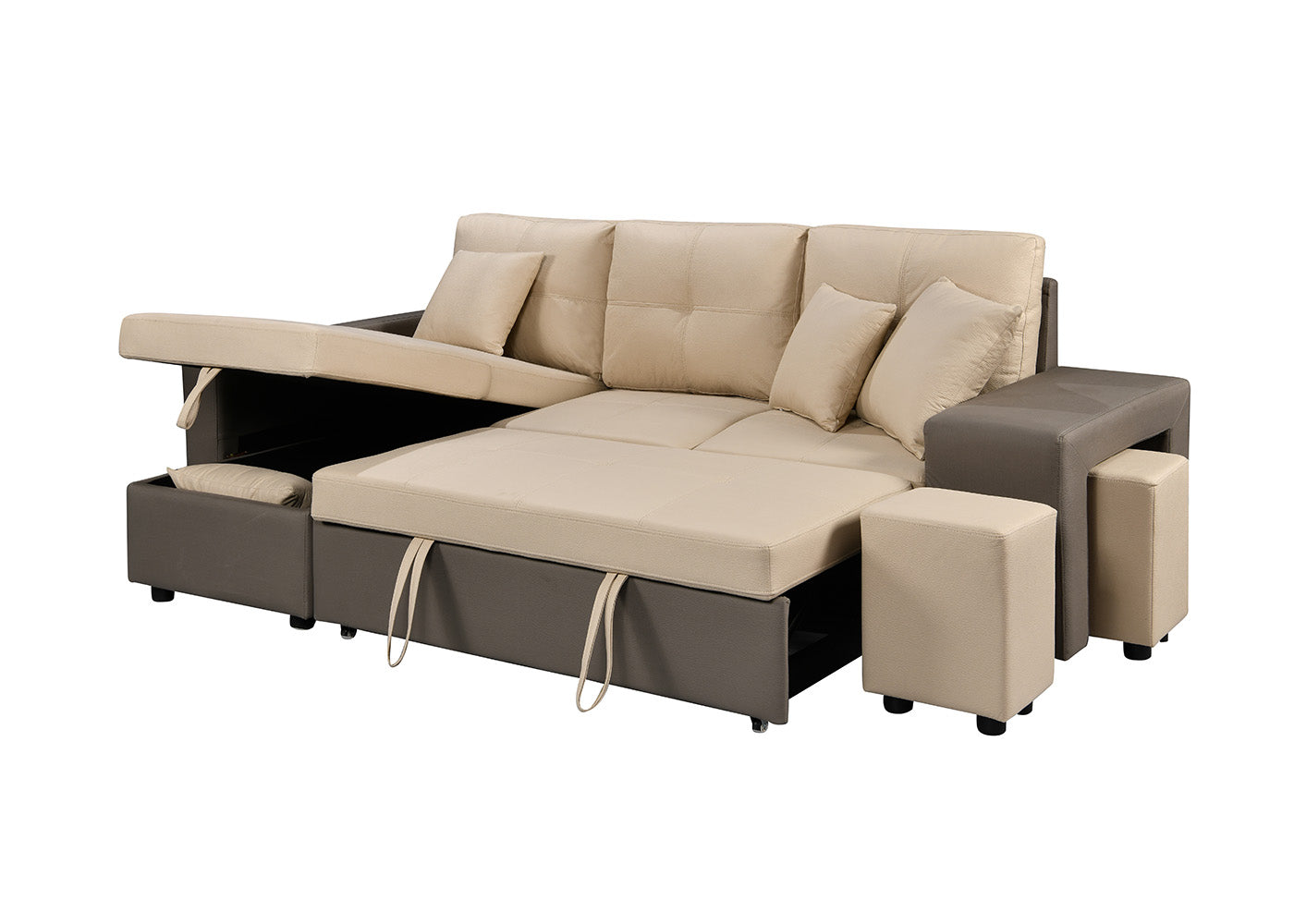 Sofa Cama Chaise Longue Claire 250cm