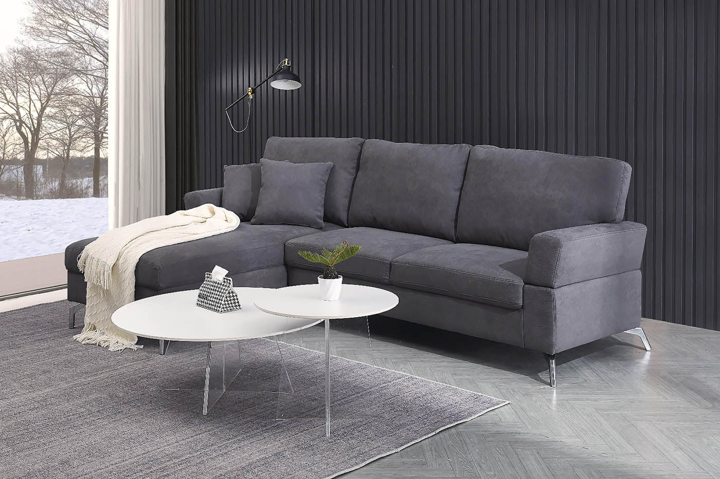 Sofa Chaise Longue Ellen 245cm