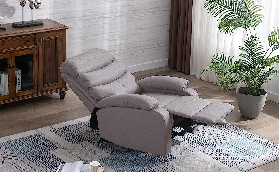 Sillon Reclinable Manual Miami 1 Plaza Marron